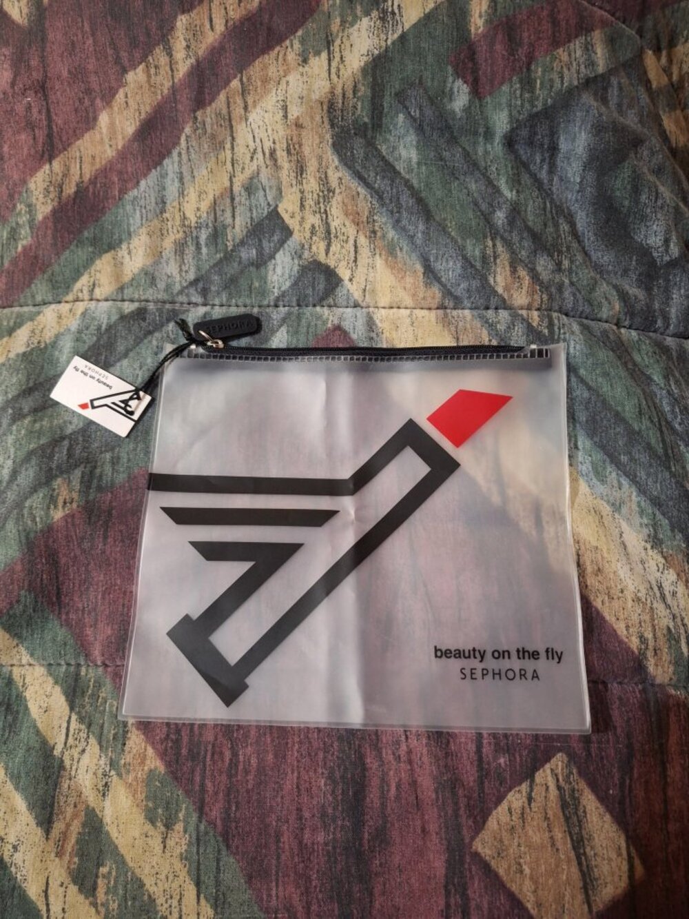 Sephora āBeauty on the Flyā Clear Makeup Travel Pouch